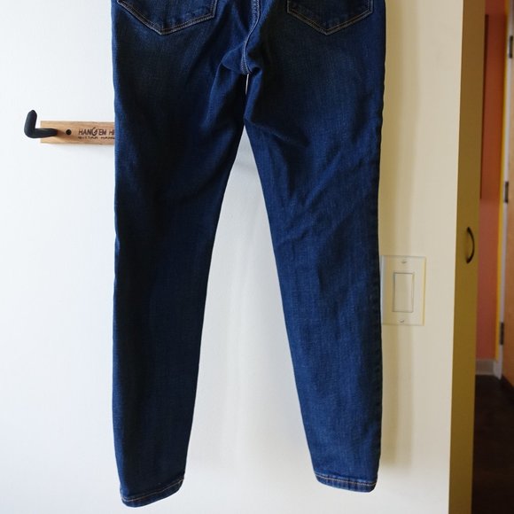 High-Waisted Rockstar high rise Super-Skinny Jeans Petite 6P P6 6 - Picture 12 of 14